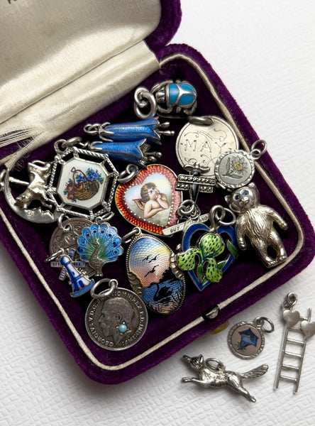 Issy Charm Silver Charm Drop – Sandy's Vintage Charms