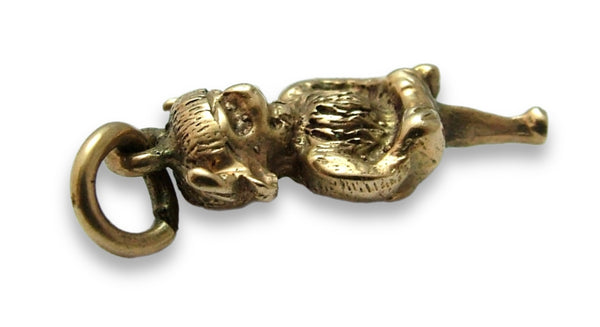 Vintage 1960's Solid 9ct Gold Lincoln Imp Charm HM 1964 Gold Charm - Sandy's Vintage Charms