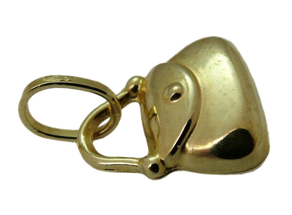 Vintage 1980's Hollow 9ct Gold Handbag Charm Gold Charm - Sandy's Vintage Charms
