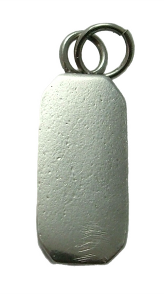 Vintage 1970's Solid Silver Miniature Ingot Charm HM 1978 Silver Charm - Sandy's Vintage Charms