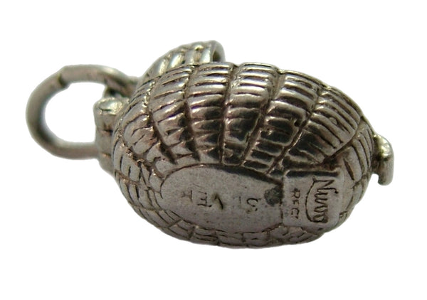 Vintage 1960's Silver Opening Nuvo Cradle or Crib Charm Baby Inside Silver Charm - Sandy's Vintage Charms