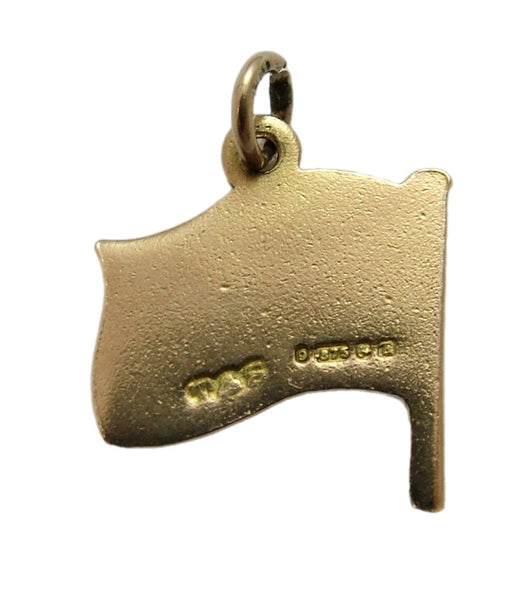 Vintage 1950's 9ct Gold & Enamel Union Jack Charm HM 1951 Enamel Charm - Sandy's Vintage Charms