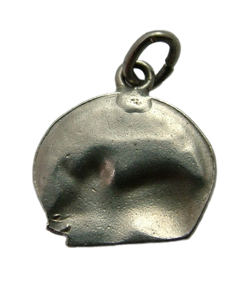 Small Vintage 1950's Silver “Mein Mausi” Mouse Charm