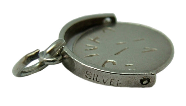 Vintage 1960's Silver “I’M IN CHARGE” Spinner Charm