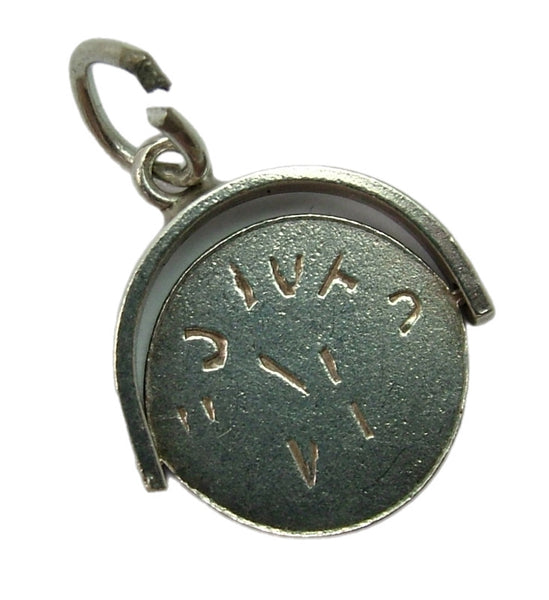 Vintage 1960's Silver “I’M IN CHARGE” Spinner Charm