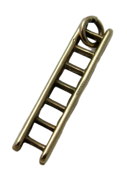 Vintage 1960's 9ct Gold Hollow Ladder Charm HM 1960