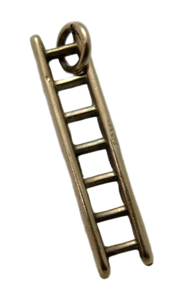 Vintage 1960's 9ct Gold Hollow Ladder Charm HM 1960