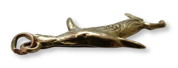 Vintage 1920's 9ct Gold Hollow Squeak the Penguin Charm from Pip, Squeak & Wilfred Gold Charm - Sandy's Vintage Charms