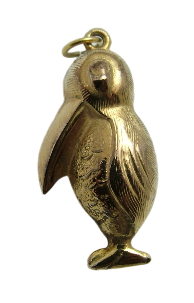 Vintage 1960's 9ct Gold Hollow Toucan Charm HM 1968 Gold Charm - Sandy's Vintage Charms