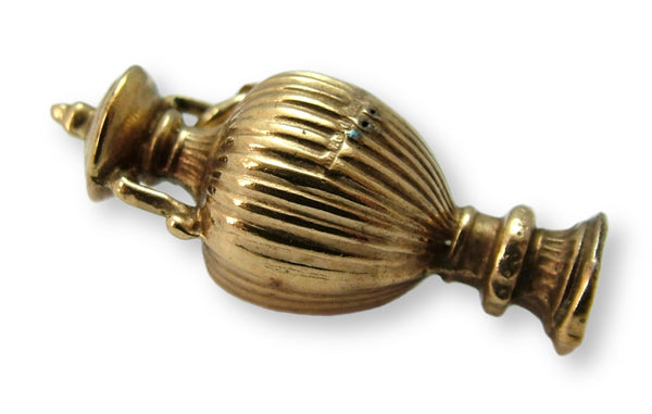 Vintage 1970’s Hollow 9ct Gold Amphora Type Vase Charm HM 1977 Gold Charm - Sandy's Vintage Charms