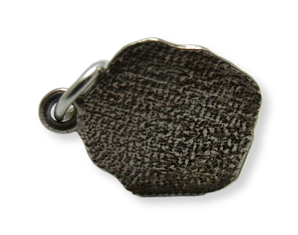 Vintage 1970's Silver Floating Gin Bottle Charm Opens to “Help” Message Inside Silver Charm - Sandy's Vintage Charms