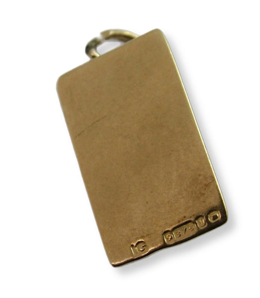 Vintage 1950's Solid 9ct Gold Mousetrap Charm HM 1955 Gold Charm - Sandy's Vintage Charms