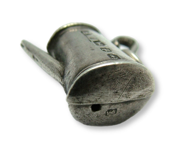 Antique Victorian Silver Hollow Coffee Pot Charm HM 1889 Antique Charm - Sandy's Vintage Charms