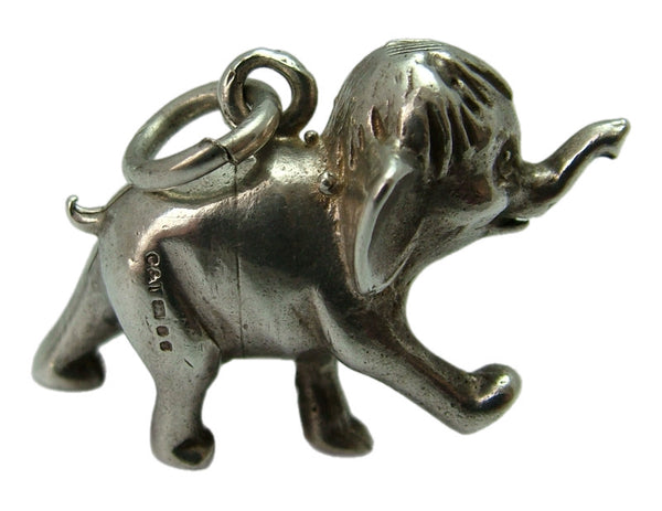Large Heavy Vintage 1970's Solid Silver Disney Baby Elephant Charm HM 1973 Silver Charm - Sandy's Vintage Charms