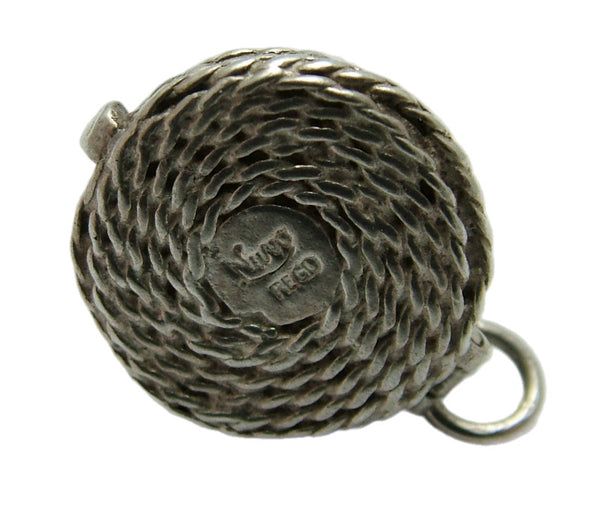 Vintage 1960’s Silver Nuvo Opening Lobster Pot Charm Red Lobster Inside Silver Charm - Sandy's Vintage Charms