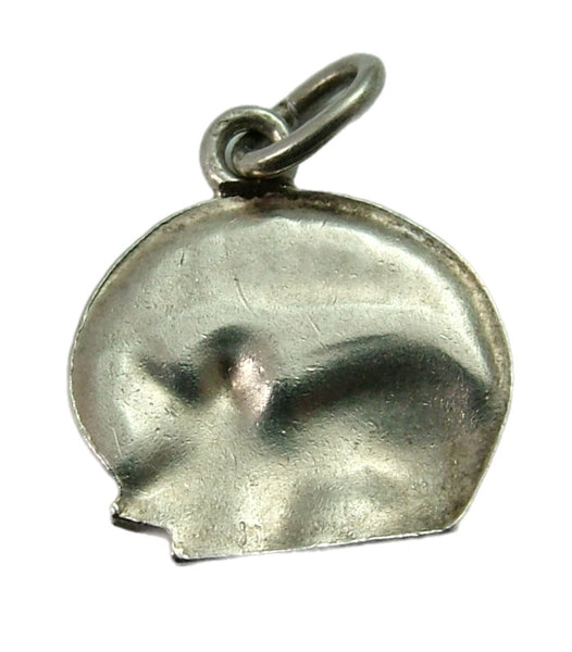 Small Vintage 1950's Silver “Mein Mausi” Mouse Charm Silver Charm - Sandy's Vintage Charms