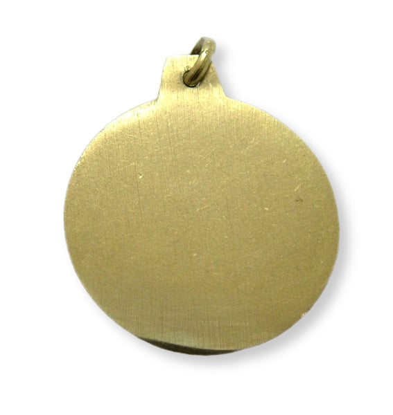 Vintage 1960's 18ct 18k Gold Wedding Rings Disc Charm Gold Charm - Sandy's Vintage Charms