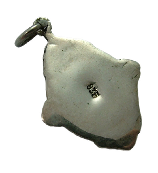 Vintage 1980's Silver & Enamel Mozart Souvenir Charm Enamel Charm - Sandy's Vintage Charms
