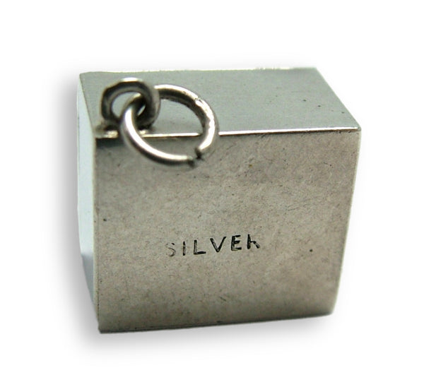 Vintage 1960's Silver “In Emergency Break Glass” Five Pound Note Charm Silver Charm - Sandy's Vintage Charms