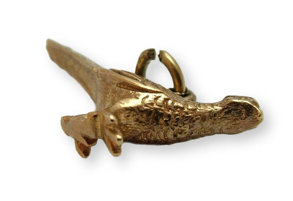 Vintage 1970's Solid 9ct Rose Gold Pheasant Game Bird Charm HM 1971 Gold Charm - Sandy's Vintage Charms