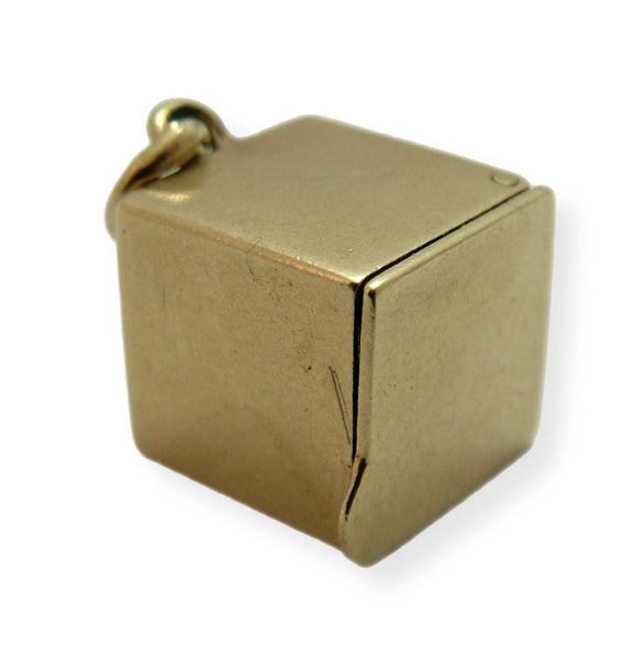 Antique Edwardian c1910 9ct Gold “Jack in a Box” Charm Pop Up Jack Inside Antique Charm - Sandy's Vintage Charms