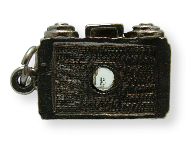 Vintage 1960's Silver Camera Charm with London Stanhope Silver Charm - Sandy's Vintage Charms