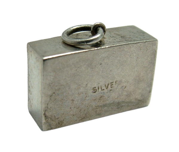 Vintage 1960's Silver 'In Emergency Break Glass' One Pound Note Charm Silver Charm - Sandy's Vintage Charms