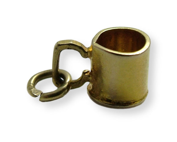 Teeny Tiny Vintage 1940's 9ct Gold Cup, Mug or Tankard Charm Gold Charm - Sandy's Vintage Charms