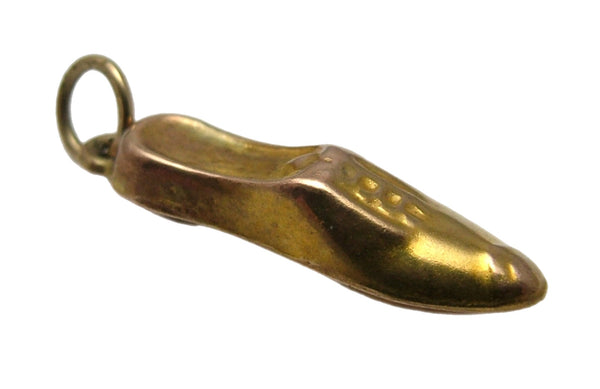 Antique 1920’s Hollow 9ct Gold Shoe Charm HM 1923 Antique Charm - Sandy's Vintage Charms