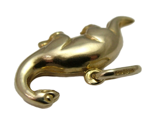 Vintage 1990's Hollow 9ct Gold Diplodocus Dinosaur Charm Gold Charm - Sandy's Vintage Charms