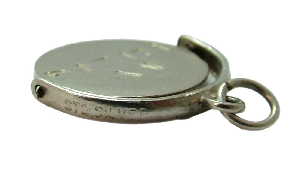 Vintage 1960's Silver “MY DARLING” Spinner Charm Sandy's Vintage Charms