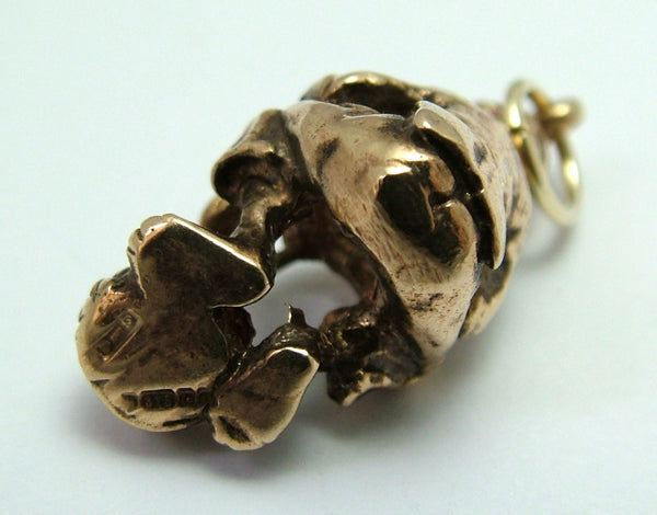 Large Vintage 1970’s Solid 9ct Gold Snake Charmer Charm Gold Charm - Sandy's Vintage Charms